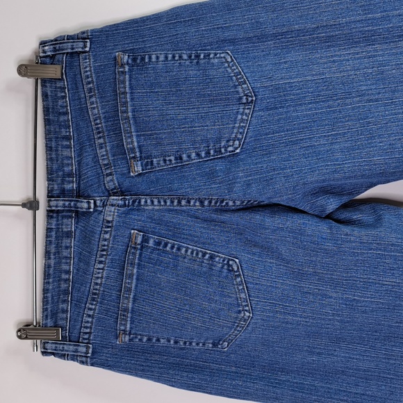 Riders by Lee Relaxed Fit Straight Leg Mid-Rise Size 10 Long Inseam 33" - Picture 4 of 15